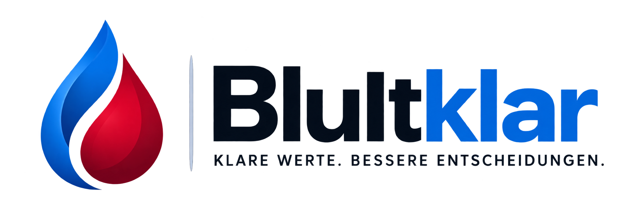 Blutklar – Klare Werte. Bessere Entscheidungen.